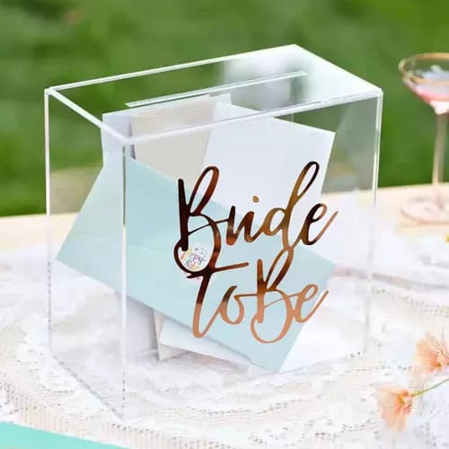 Caja en MDF para sobres
