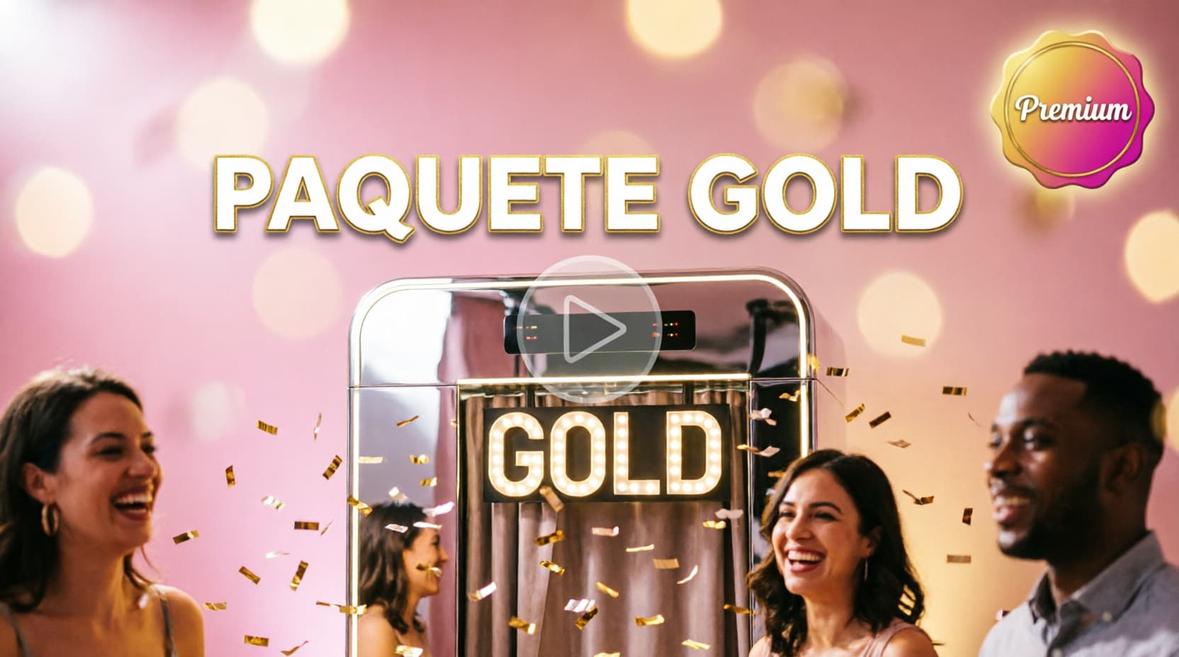Video del Paquete GOLD - CamiCam Photobooth