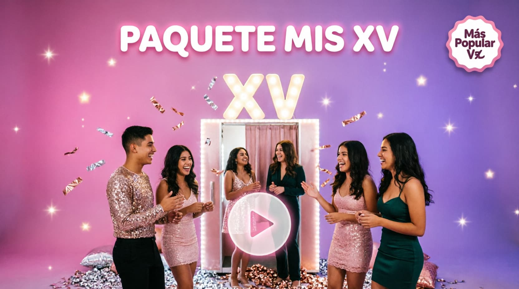 Video del Paquete MIS XV - CamiCam Photobooth